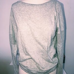 Forever 21 Grey Long Sleeve Shirt